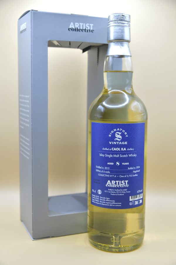 Caol Ila 8 Jahre 2015/2024 Artist Collective 7.4 - Signatory, 43% – Bild 2