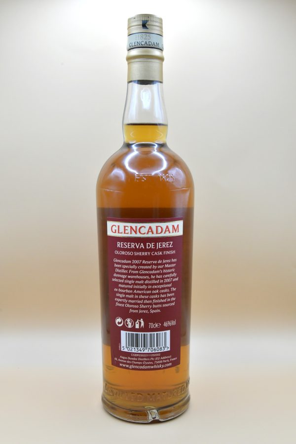 Glencadam 15 Jahre 2007 Reserva de Jerez - (ohne Verpackung), 46% – Bild 2