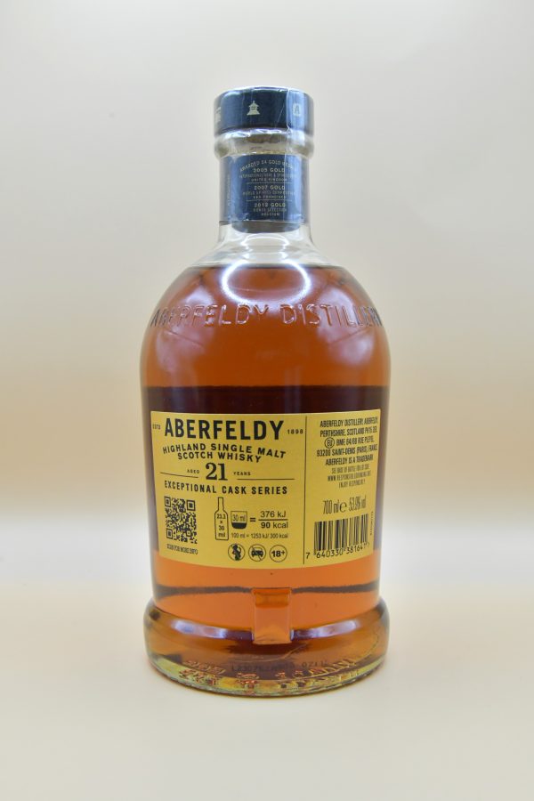Aberfeldy 21 Jahre 2001/2023 Exceptional Cask Series, 53,9% – Bild 3