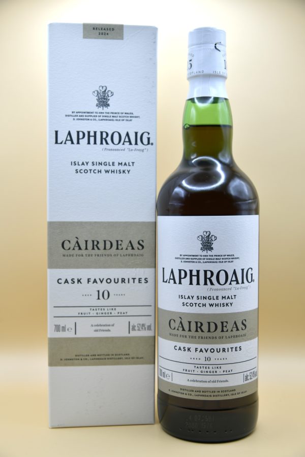 Laphroaig Càirdeas 10 Jahre Cask Favourites, 52,4%
