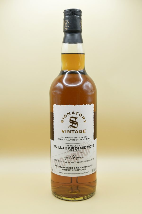Tullibardine 9 Jahre 2015 100 Proof Edition #44 - Signatory, 57,1%