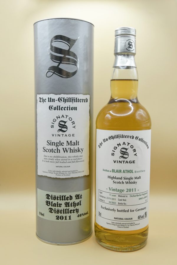Blair Athol 11 Jahre 2011/2023 - #309015+309019 - Signatory, 46%
