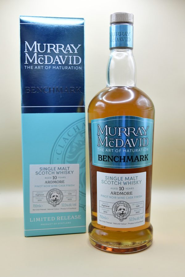 Ardmore 10 Jahre 2013/2023 Pinot Noir Wine Cask – Murray McDavid, 53,5%