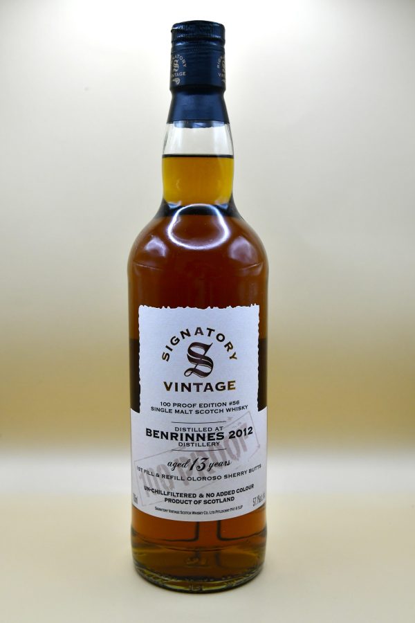 Benrinnes 13 Jahre 2012 100 Proof Edition #56 - Signatory, 57,1%