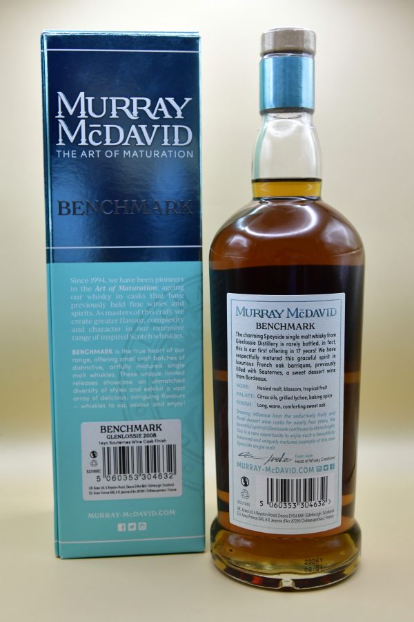 Glenlossie 14 Jahre 2008/2023 Sauternes Wine Cask – Murray McDavid, 50% – Bild 2