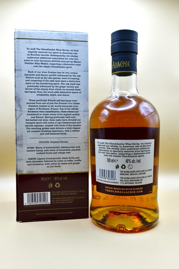 GlenAllachie 11 Jahre Premier Cru Classé Wine Cask Finish, 48% – Bild 2