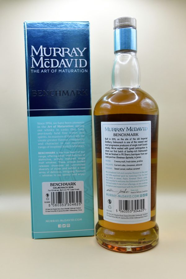 Dalmunach 7 Jahre 2016/2023 Ximénez-Spinola PX Cask Finish – Murray McDavid, 48,5% – Bild 2