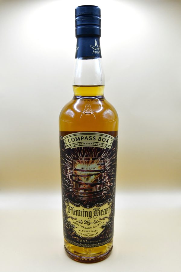 Compass Box Flaming Heart 25th Anniversary Edition - (ohne Verpackung), 48,9%