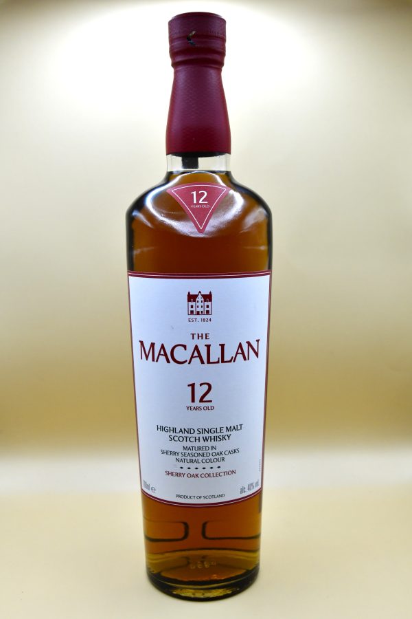 Macallan 12 Jahre Sherry Oak Collection - (ohne Verpackung), 40%