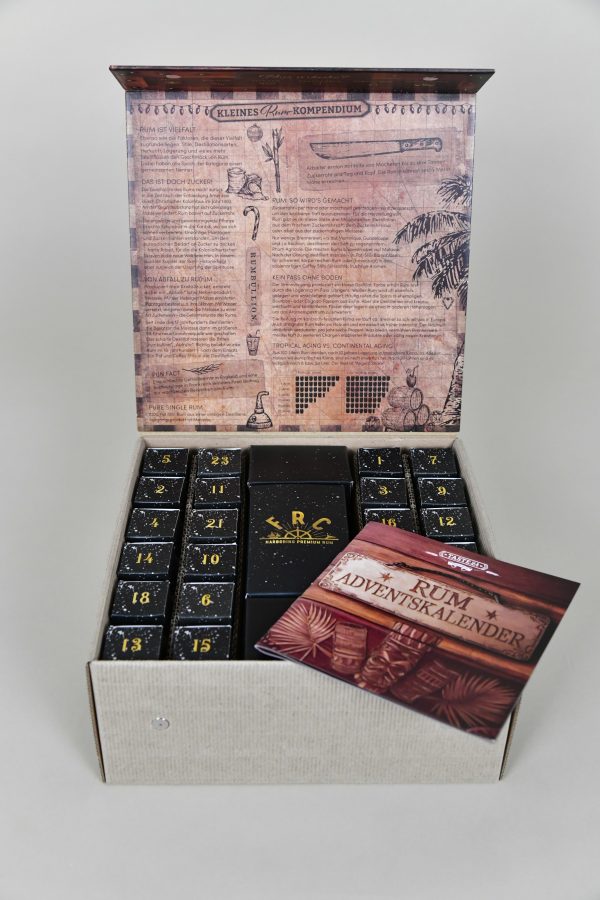 Rum Adventskalender 2025 - 24 x 2cl, 45,7% – Bild 3