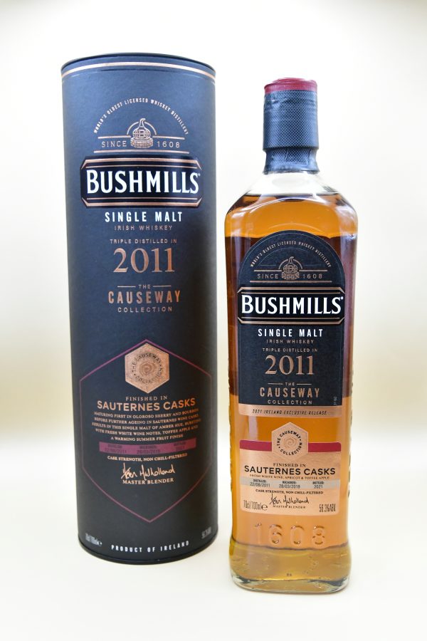 Bushmills 2011/2021 Sauternes Casks - The Causeway Collection, 56,3%