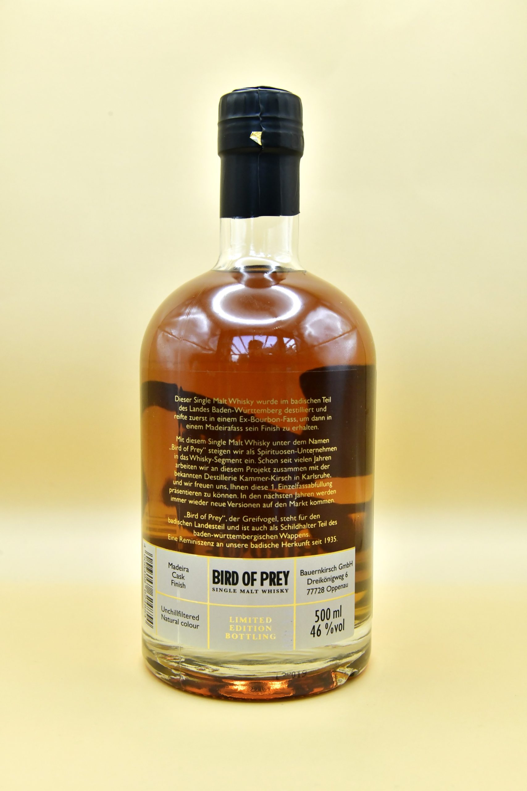 Bird of Prey Madeira Cask finish - Limited Edition, 46% – Bild 2