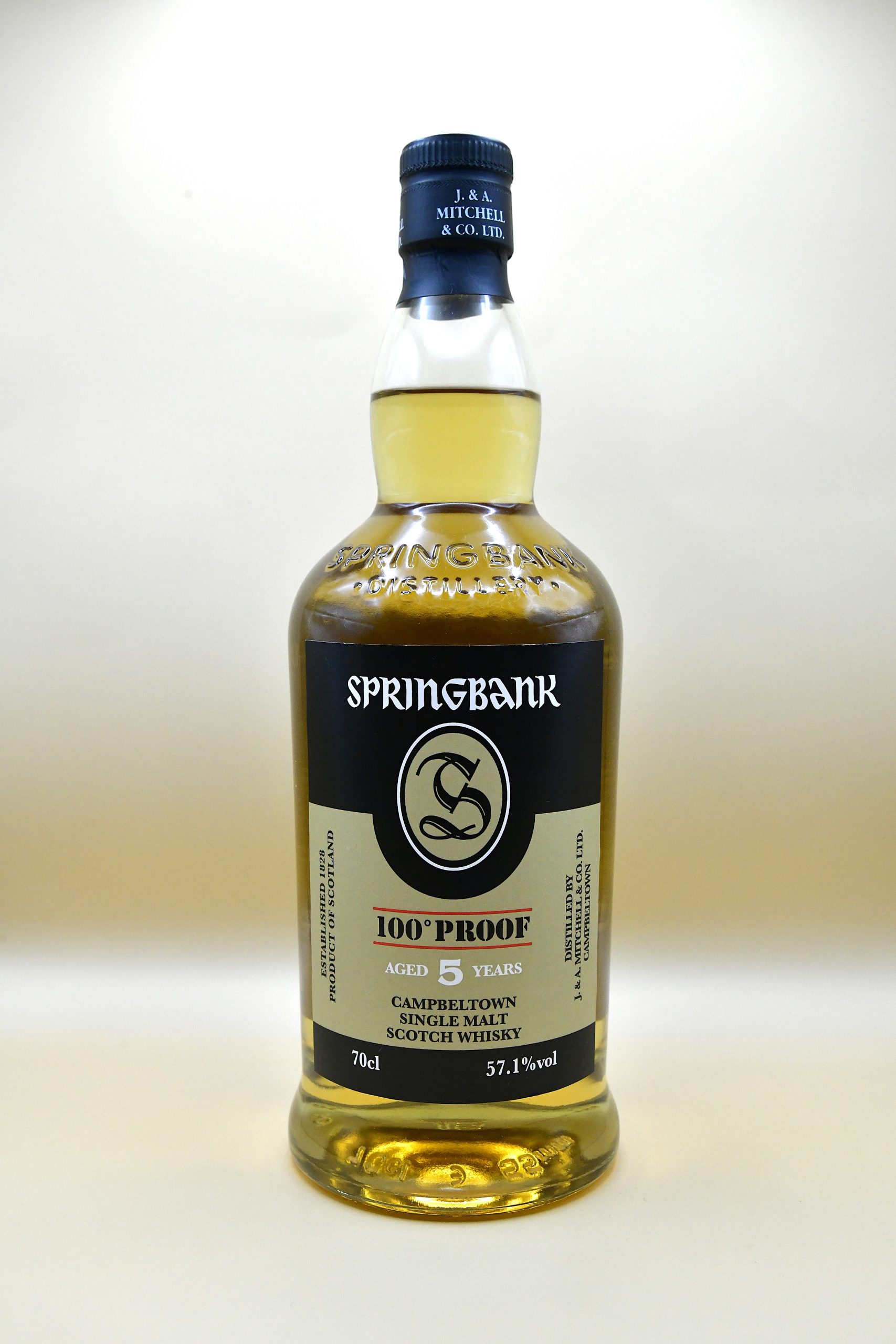 Springbank 5 Jahre 100 Proof, 57,1%
