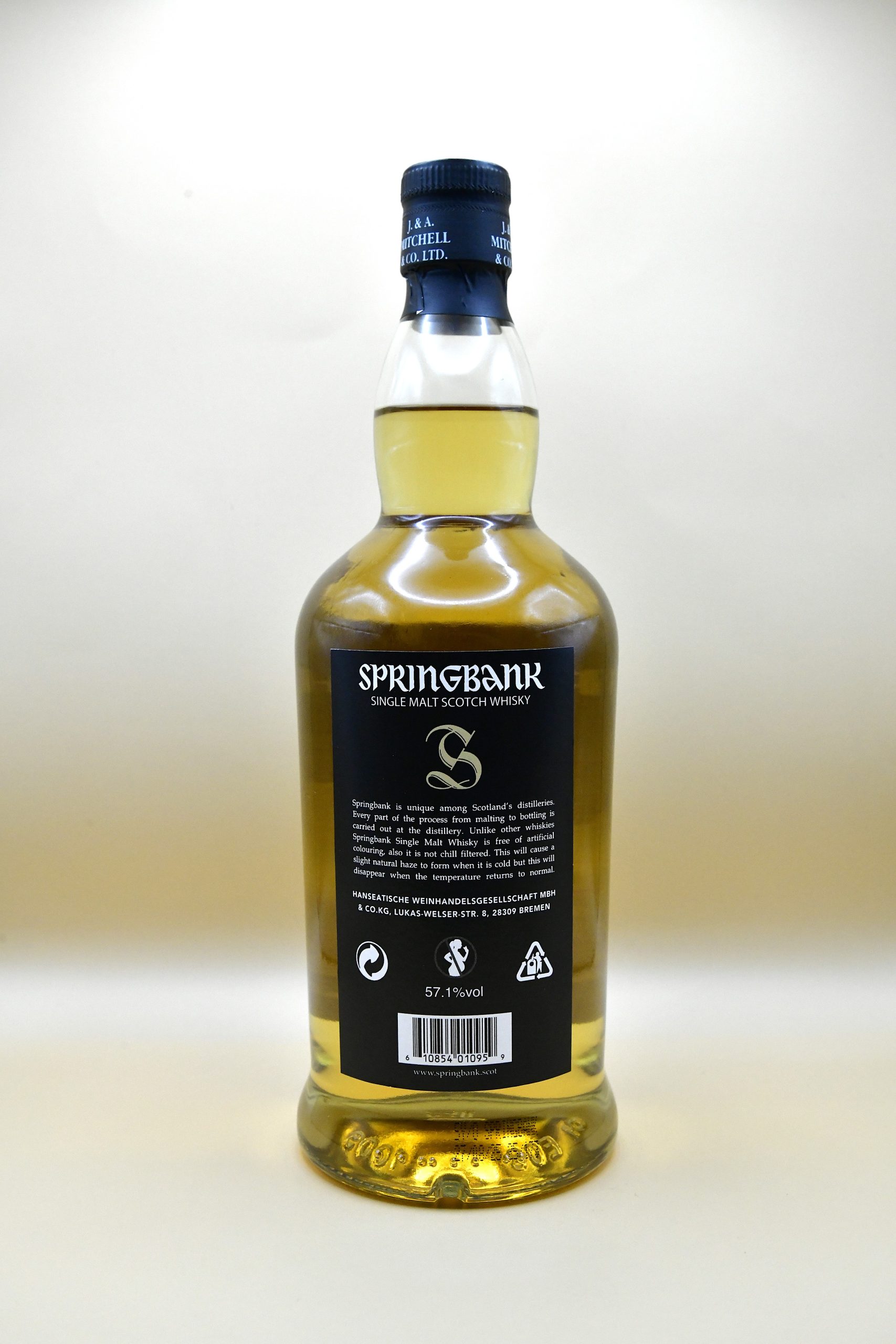 Springbank 5 Jahre 100 Proof, 57,1% – Bild 2