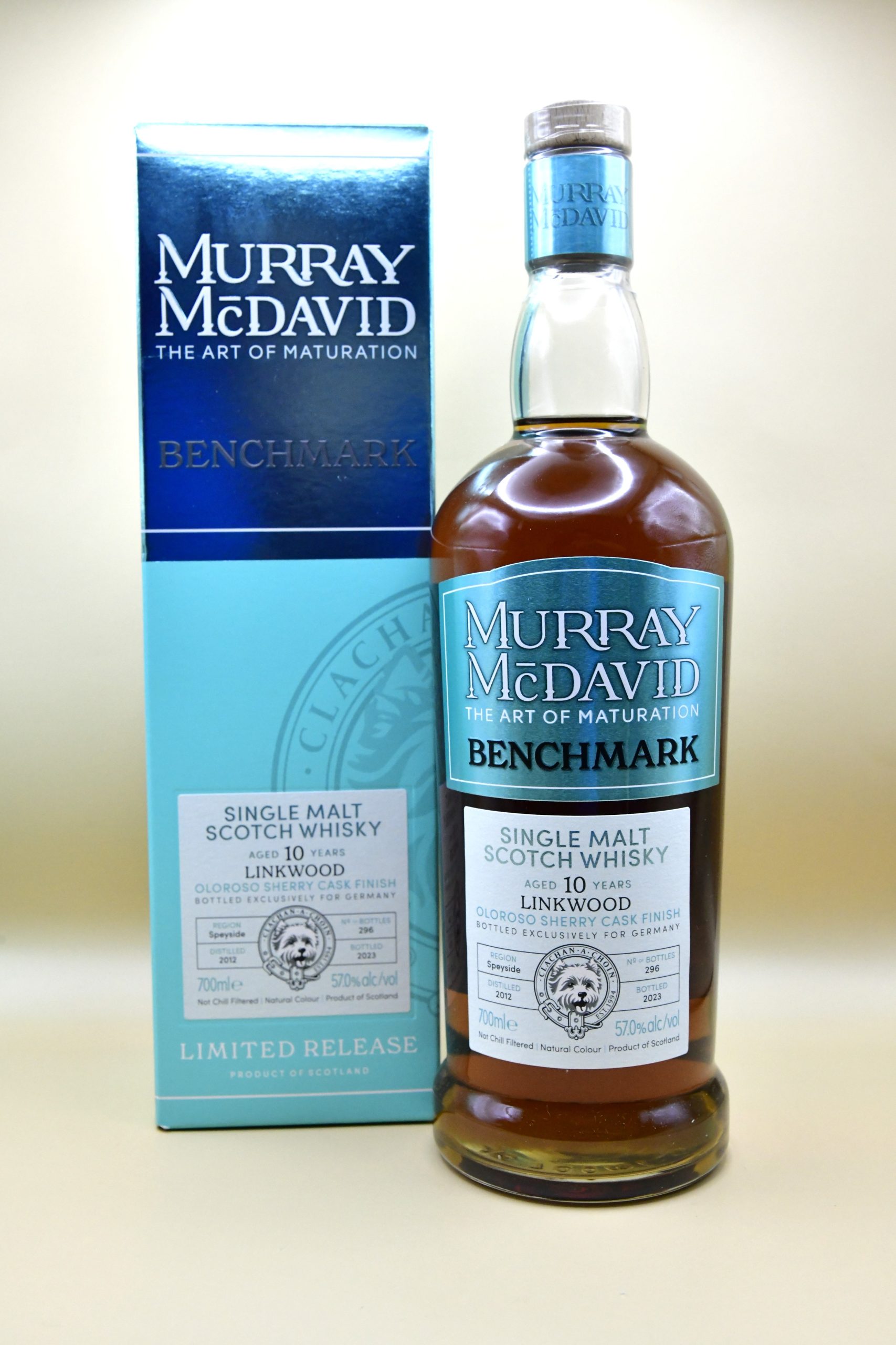 Linkwood 10 Jahre 2012/2023 Oloroso Sherry Cask finish #313778 – Murray McDavid, 57%