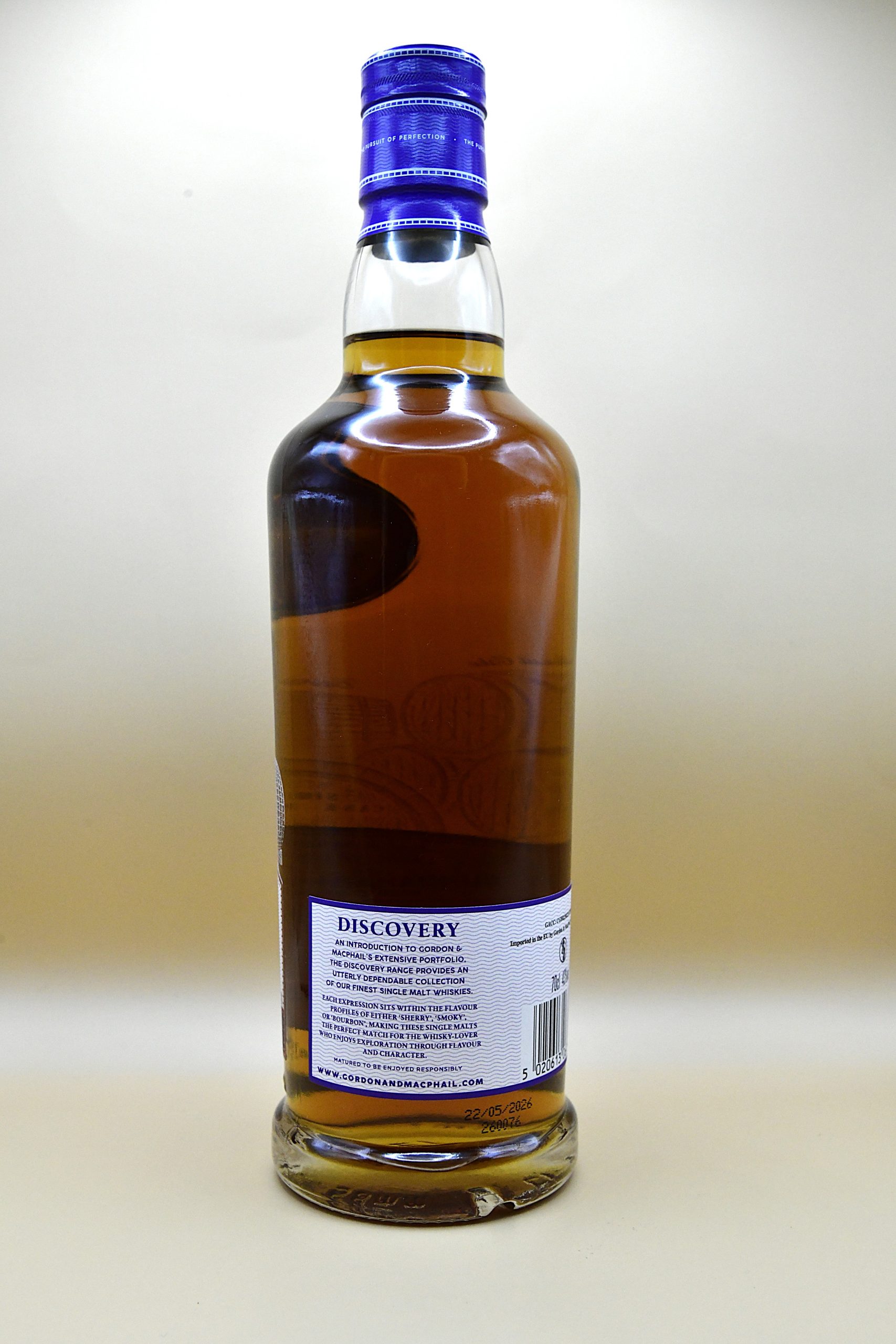 Bunnahabhain 11 Jahre Sherry Casks - Gordon & MacPhail Discovery (ohne Verpackung), 43% – Bild 2