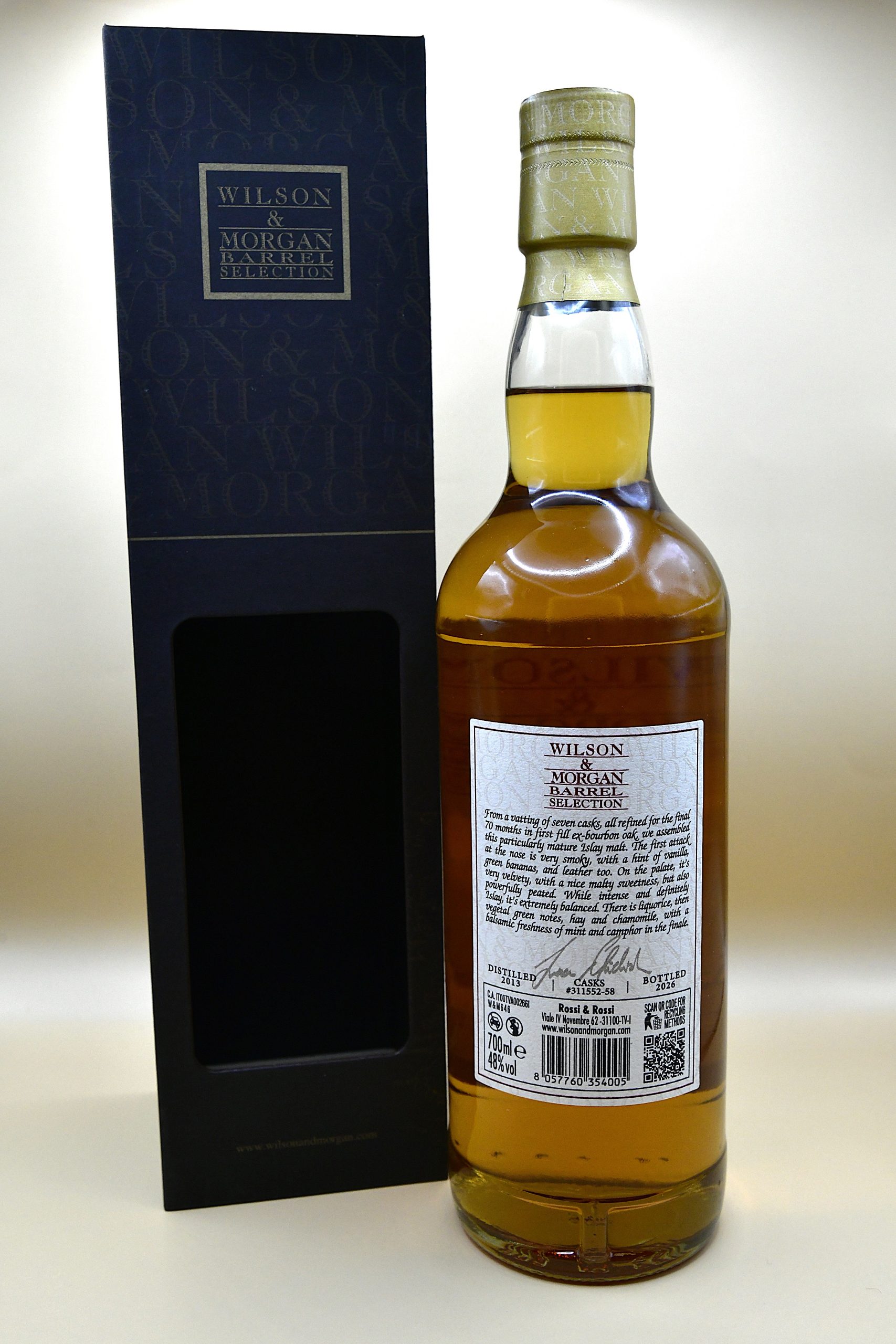 Caol Ila 12 Jahre 2013/2026 Signature Cask #311552-58 - Wilson & Morgan, 48% – Bild 2