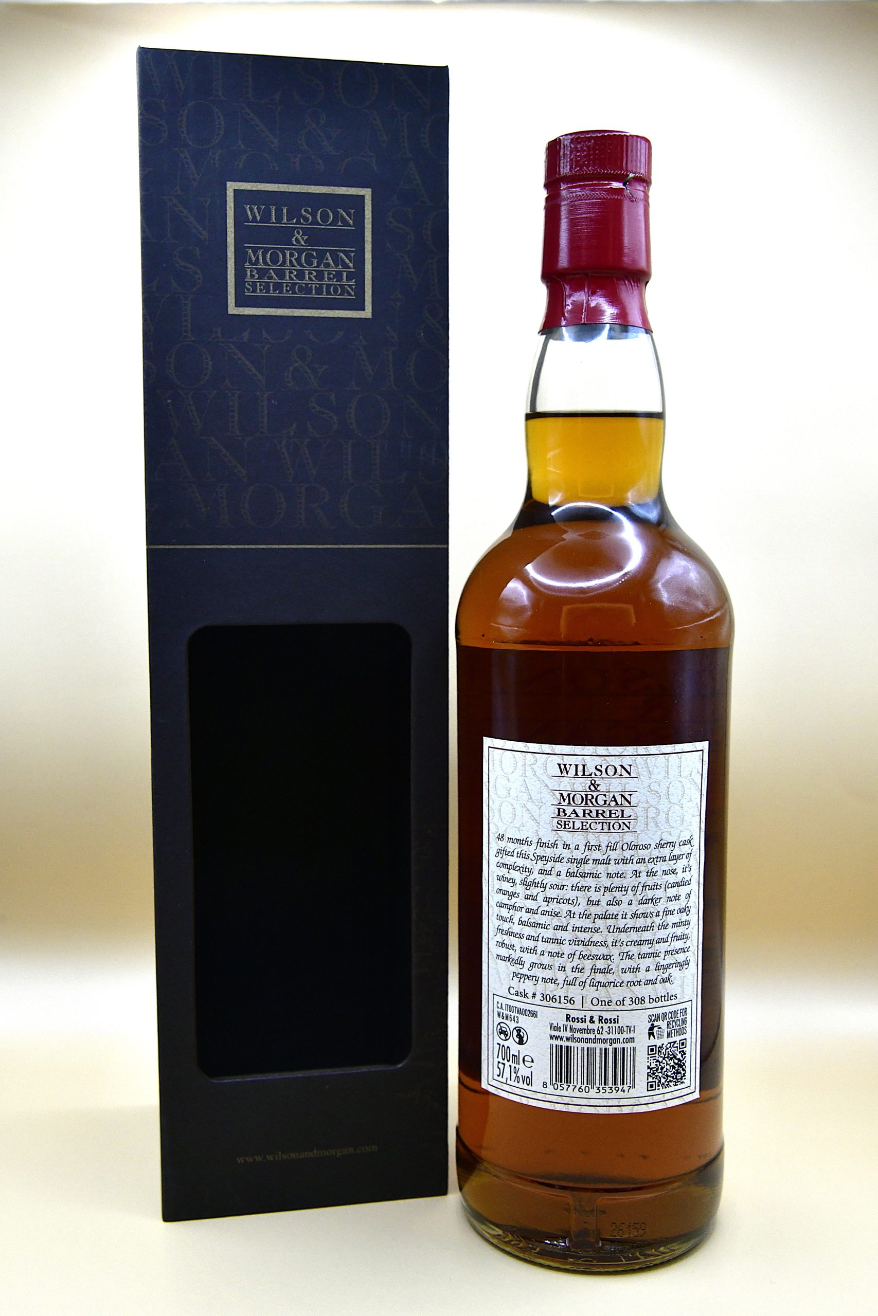 Linkwood 2015/2026 Sherry Finish Oloroso 100 U.K. Proof - Wilson & Morgan, 57,1% – Bild 2