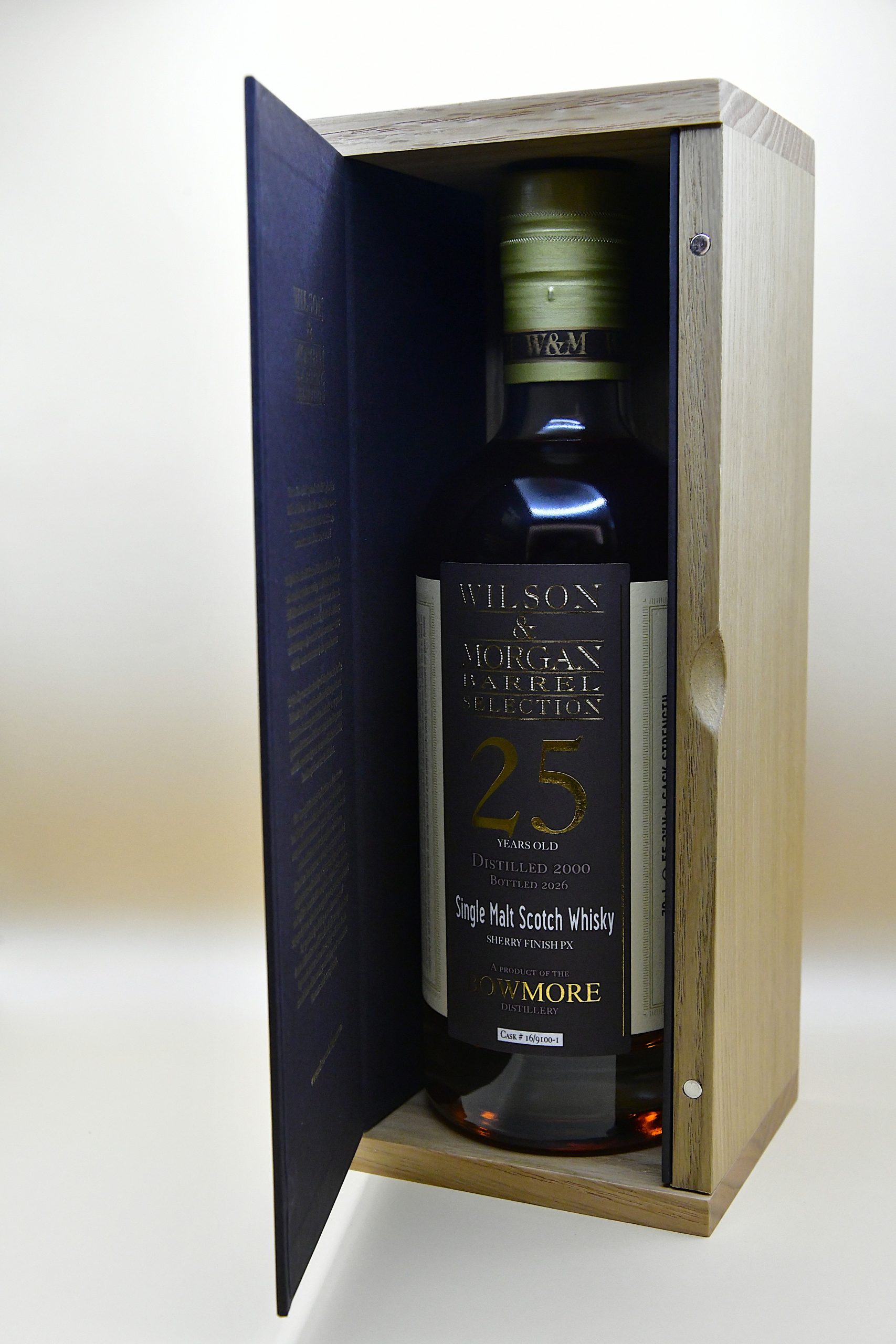 Bowmore 25 Jahre 2000/2026 Sherry Finish PX Special Release #16/9100-1 - Wilson & Morgan, 55,2% – Bild 4