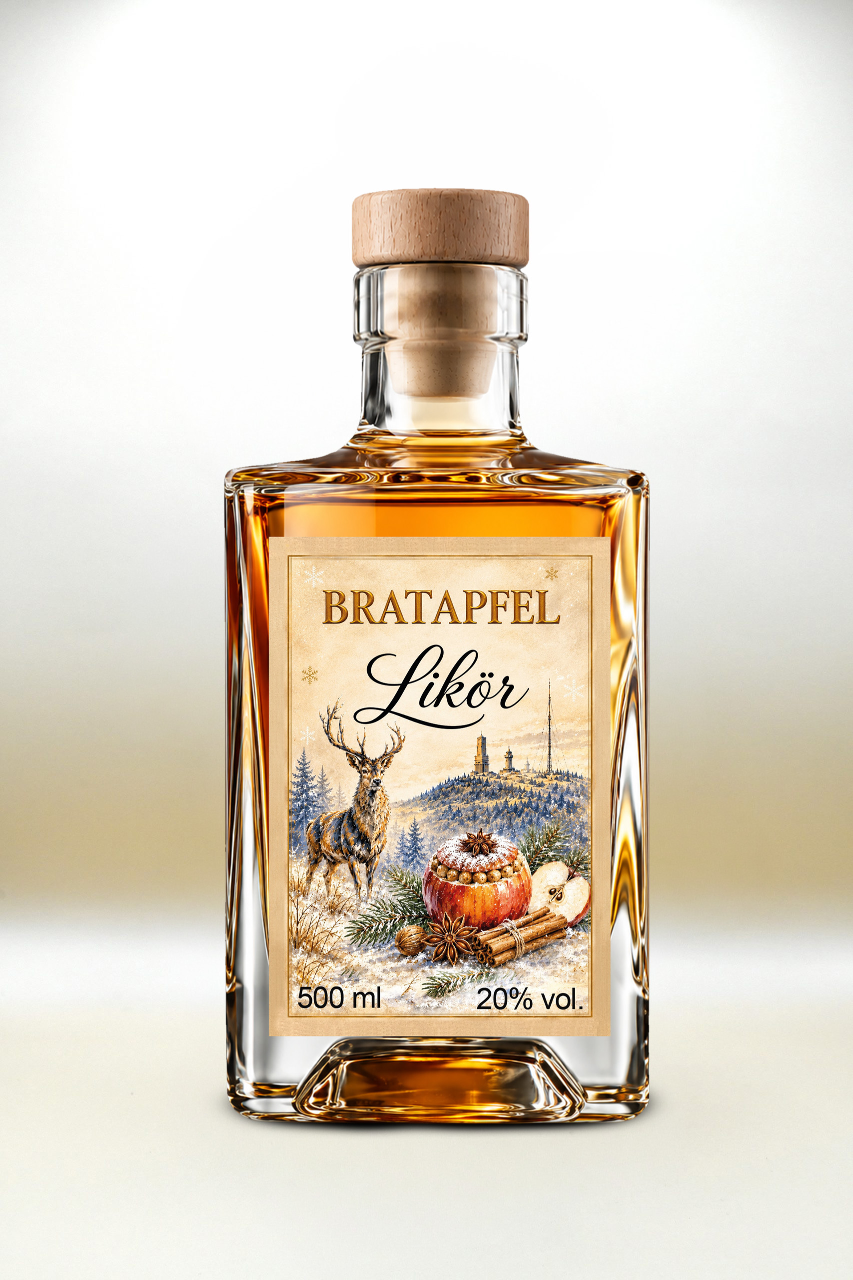 Bratapfel Likör - Taunusfass Special, 20%