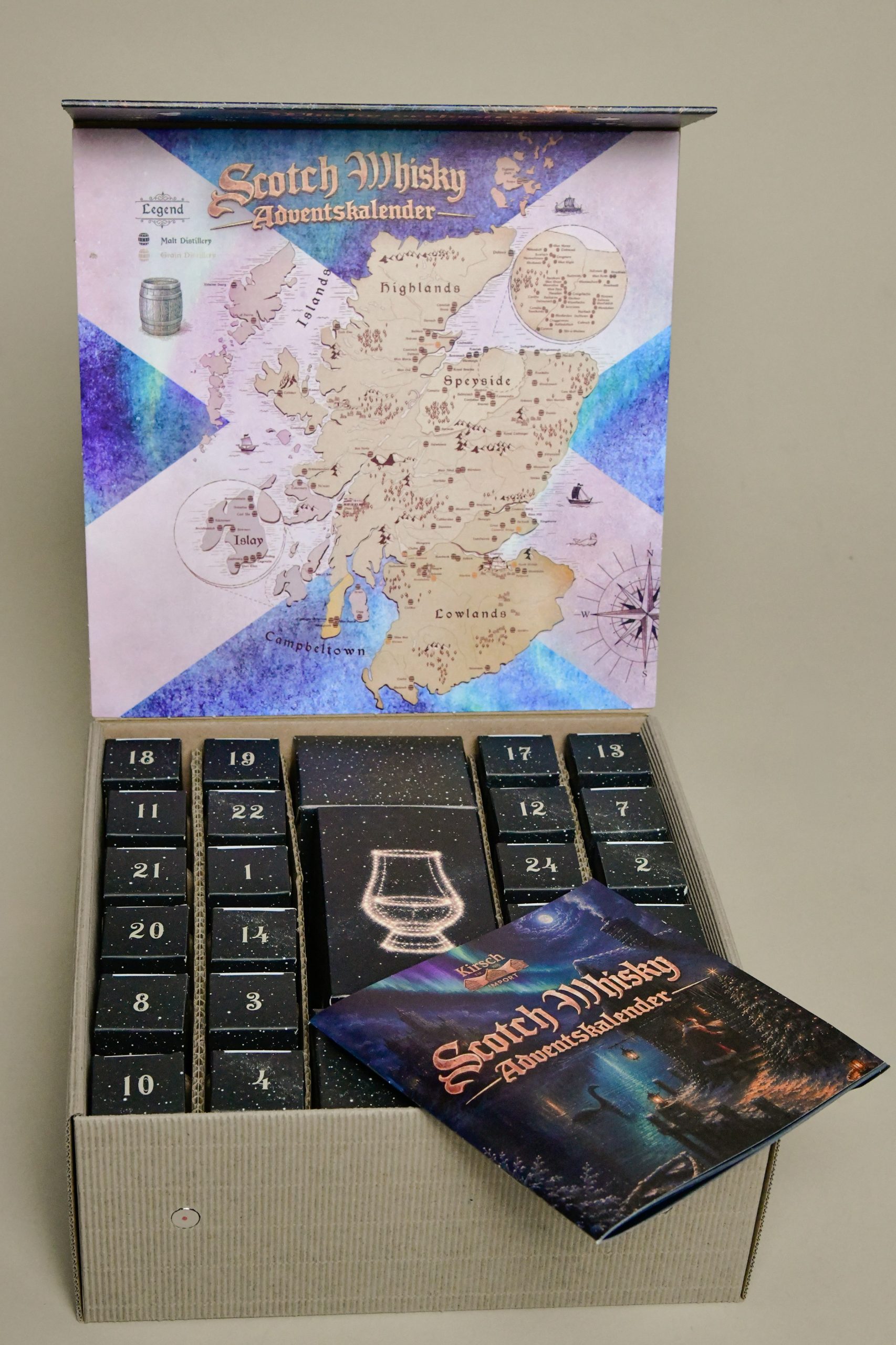 Scotch Whisky Adventskalender 2026 - 24 x 2cl, 49,1% – Bild 3