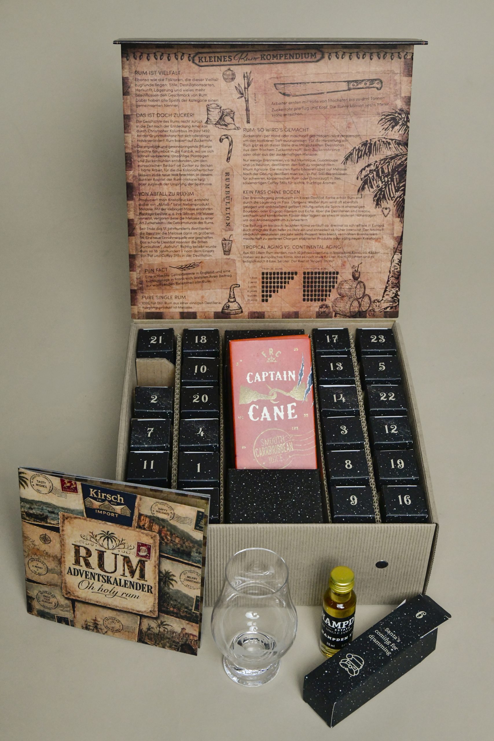 Rum Adventskalender 2026 - 24 x 2cl, 44,8%